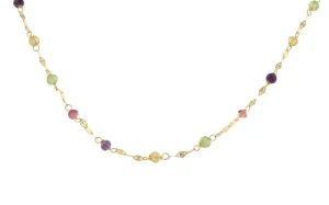 Roman Joyero Cadenas Y Gargantillas<Cadenita ALEYNA en oro amarillo de 18 ktes con semipreciosas