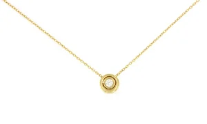 Roman Joyero Cadenas Y Gargantillas<Cadenita BEAUVAIS con dije en oro amarillo 18 ktes y brillante.