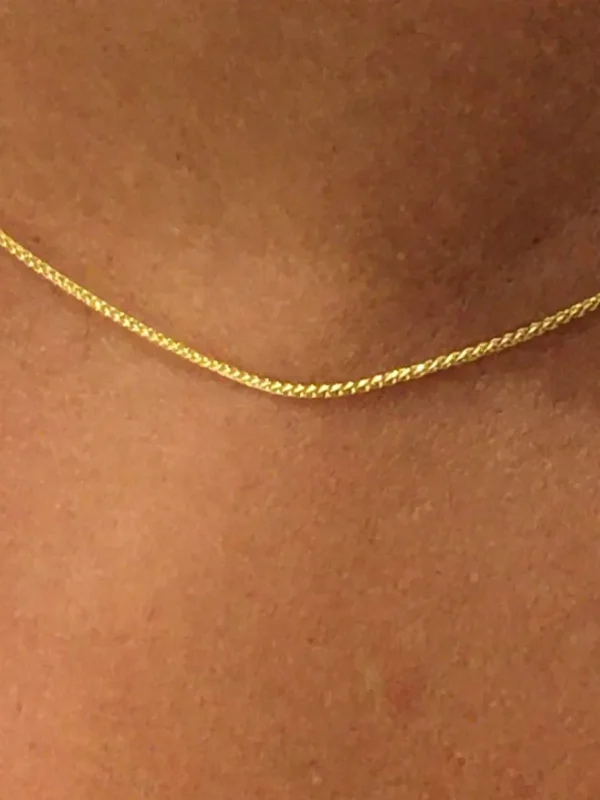Roman Joyero Cadenas Y Gargantillas<Cadenita FASUN clásico cordón trenzado oro amarillo 18 kts