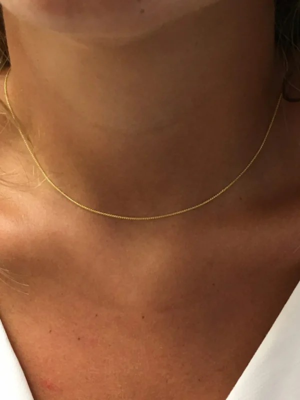 Roman Joyero Cadenas Y Gargantillas<Cadenita FASUN clásico cordón trenzado oro amarillo 18 kts