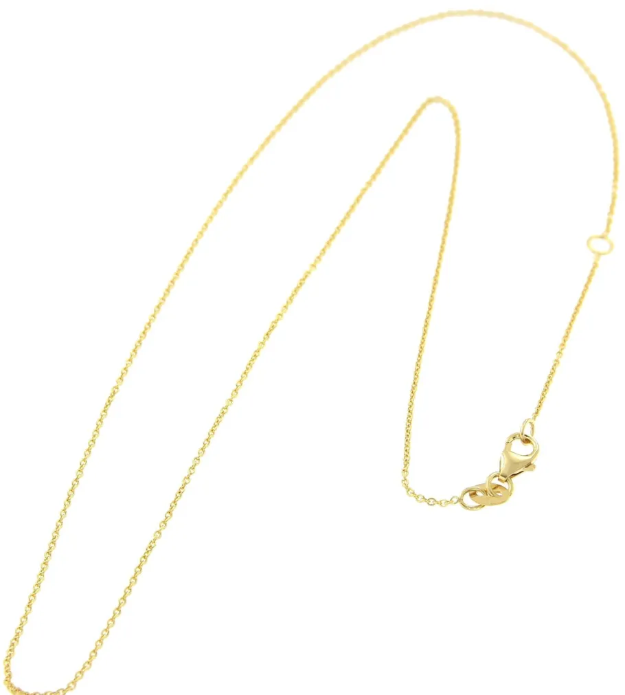 cadenita_fiko_forzada_cls_6.webp Roman Joyero Cadenas Y Gargantillas<Cadenita FIKO forzada clásica en oro amarillo 18 kilates