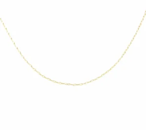 Roman Joyero Cadenas Y Gargantillas<Cadenita SARAL clásica forzada limada en oro amarillo 18 kts