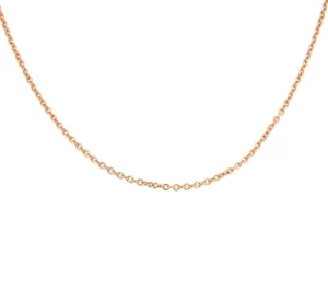 Roman Joyero Cadenas Y Gargantillas<Cadenita YAREN forzada clásica en oro blanco o rosa 18 kilates