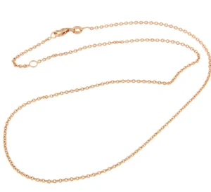 Roman Joyero Cadenas Y Gargantillas<Cadenita YAREN forzada clásica en oro blanco o rosa 18 kilates
