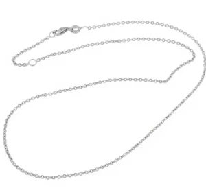 Roman Joyero Cadenas Y Gargantillas<Cadenita YAREN forzada clásica en oro blanco o rosa 18 kilates