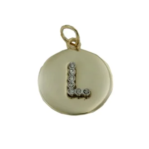 Roman Joyero Colgantes<CAIFAS, colgante en plata con inicial L