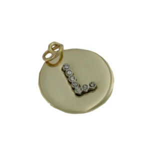 Roman Joyero Colgantes<CAIFAS, colgante en plata con inicial L