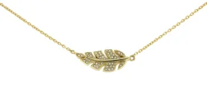 Roman Joyero Pulseras<CAMBRIDGE, pulsera tobillera en plata dorada con circonitas.