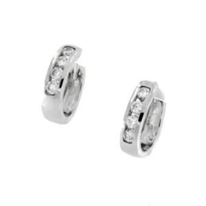 Roman Joyero Pendientes<CEFALONIA, pendientes de plata con circonitas