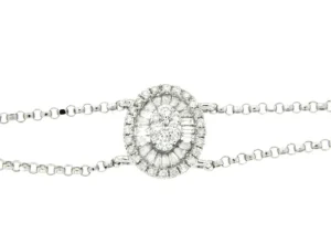 Roman Joyero Pulseras<CHANDON, Pulsera de oro blanco y diamantes