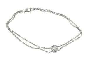 Roman Joyero Pulseras<CHATEAU, pulsera de oro blanco y diamantes