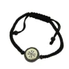 Roman Joyero Pulseras<CHAUCER, pulsera de plata con macrame.