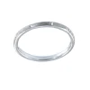 Roman Joyero Anillos<CICLAMEN, anillo de plata rodiada con circonitas.