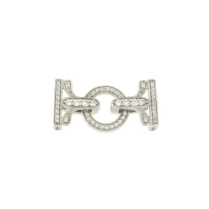 Roman Joyero Cierres Y Entrepieza De Collares<Cierre de collar RODAS en plata de 1º ley y circonitas