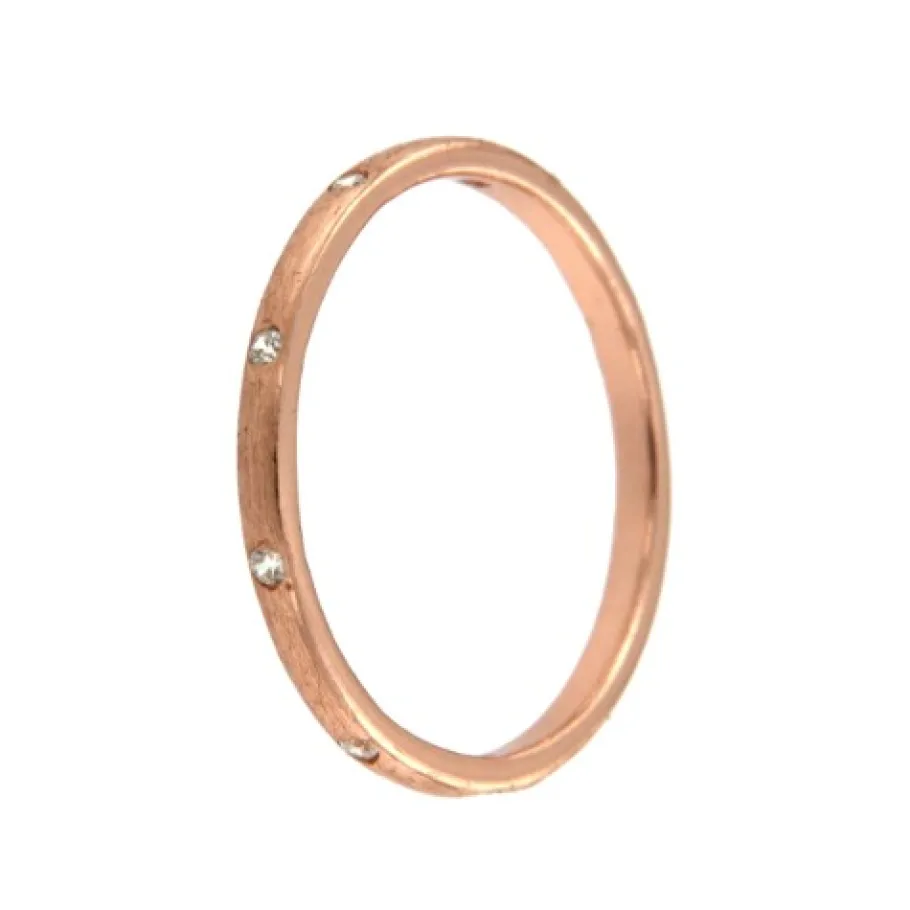 clematide_anillo_de_plata_2.webp Roman Joyero Anillos<CLEMATIDE, anillo de plata rosada con circonitas.