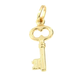 Roman Joyero Colgantes<Colgante con un motivo llave AFRA en oro amarillo 18 Kilates.