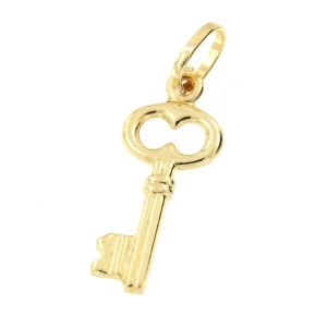 Roman Joyero Colgantes<Colgante con un motivo llave AFRA en oro amarillo 18 Kilates.