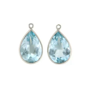 Roman Joyero Pendientes<Colgantes PAU para pendientes desmontables en oro blanco de 18 ktes
