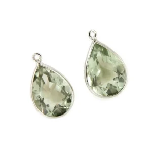 Roman Joyero Pendientes<Colgantes PAU para pendientes desmontables en oro blanco de 18 ktes