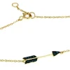 Roman Joyero Pulseras<COSENO, pulsera de plata dorada con dije en turquesa