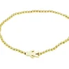 Roman Joyero Pulseras<CRONOS, pulsera de plata dorada con niño