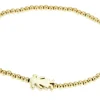 Roman Joyero Pulseras<CUPIDO, pulsera de plata dorada con niña