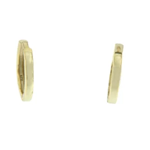 Roman Joyero Pendientes<DRAGO, pendientes de aro en plata dorada
