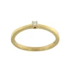 Roman Joyero Anillos<DREHER, anillo de compromiso fino en oro amarillo