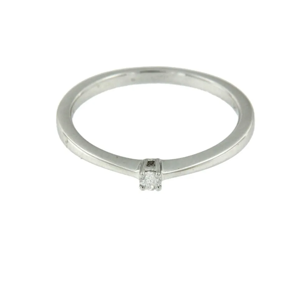 dreki_anillo_de_compromis_1.webp Roman Joyero Anillos<DREKI, anillo de compromiso extra fino en oro blanco