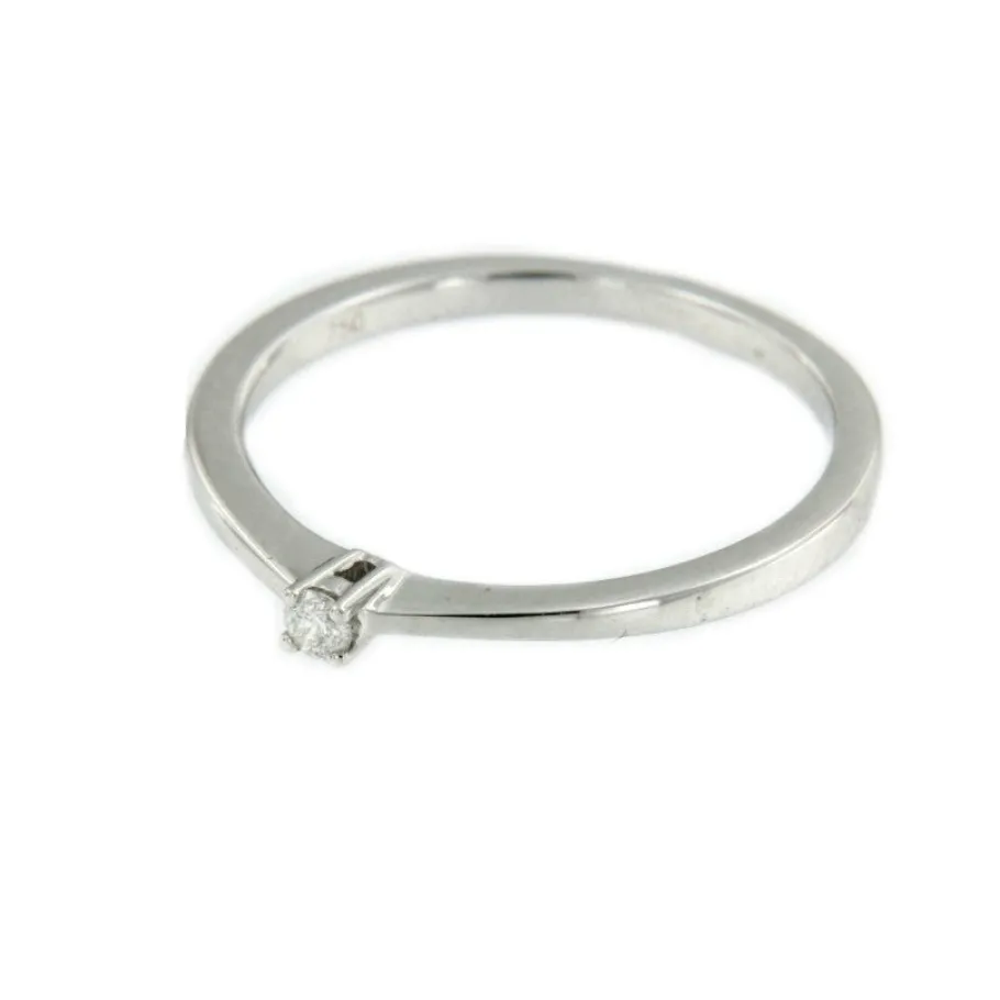 dreki_anillo_de_compromis_3.webp Roman Joyero Anillos<DREKI, anillo de compromiso extra fino en oro blanco