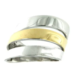 Roman Joyero Anillos<DRUCILA, anillo de plata con 3 bandas.