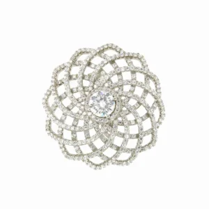 Roman Joyero Cierres Y Entrepieza De Collares<Entrepieza decorativa OMAN en plata de ley y circonitas
