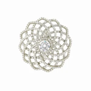 Roman Joyero Cierres Y Entrepieza De Collares<Entrepieza decorativa OMAN en plata de ley y circonitas