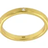 Roman Joyero Anillos<ESVERTIA, anillo de plata dorada con circonitas.