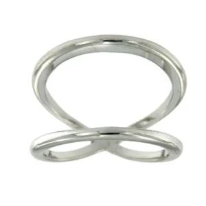 Roman Joyero Anillos<EUGENE, anillo de plata con 2 bandas.