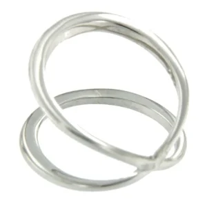 Roman Joyero Anillos<EUGENE, anillo de plata con 2 bandas.