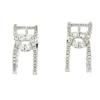 Roman Joyero Pendientes<EZPELETA, pendientes de aro con diamantes