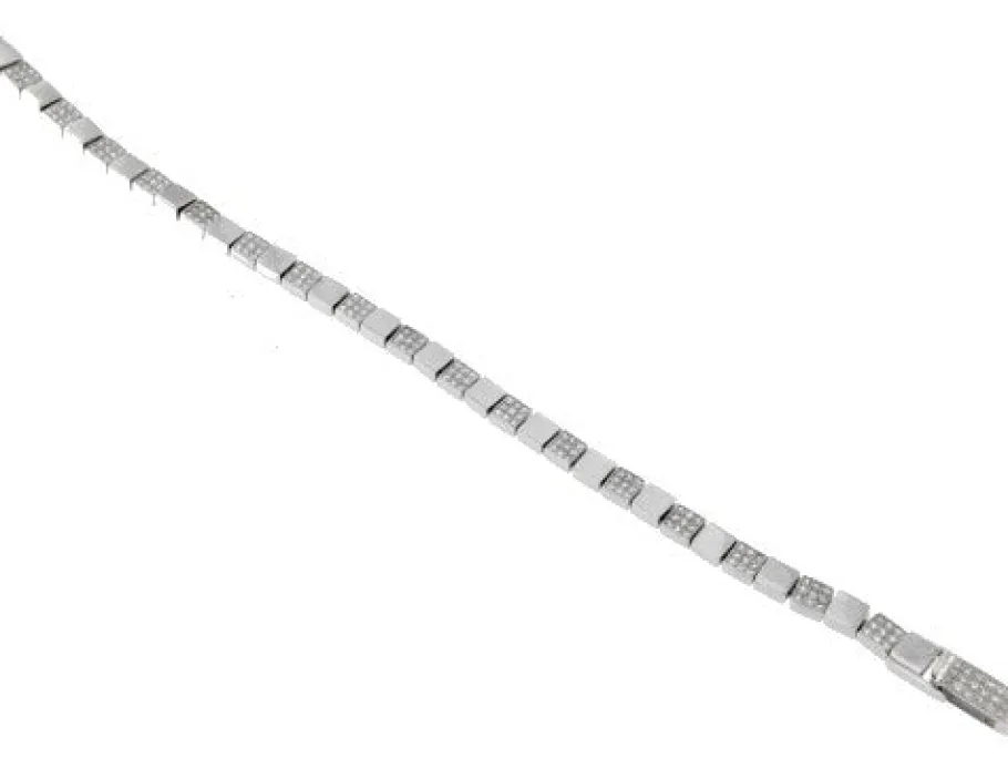 floriana_pulsera_de_plata_0.webp Roman Joyero Pulseras<FLORIANA, pulsera de plata con circonitas.