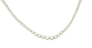 Roman Joyero Cadenas Y Gargantillas<Gargantilla ABBEVILLE riviere de brillantes en oro blanco de 18 kilates