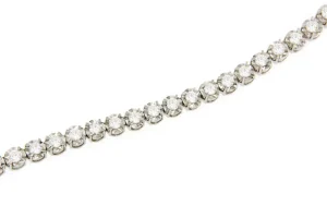 Roman Joyero Cadenas Y Gargantillas<Gargantilla AJACCIO riviere de oro blanco 18 kites con brillantes