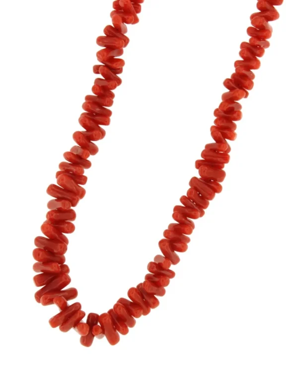 Roman Joyero Cadenas Y Gargantillas<Gargantilla BAMBU de corales engarzados tipo ramas cierres oro 18 ktes