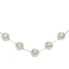Roman Joyero Cadenas Y Gargantillas<Gargantilla CARCASSONE fina con centros de brillantes en oro blanco