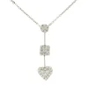 Roman Joyero Colgantes | Cadenas Y Gargantillas<Gargantilla DELFIN oro blanco de 18 ktes con brillantes y princesas