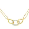 Roman Joyero Cadenas Y Gargantillas<Gargantilla ERDAL en oro amarillo de 18 kilates con circonitas