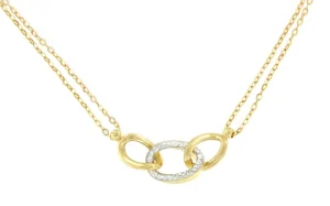 Roman Joyero Cadenas Y Gargantillas<Gargantilla ERDAL en oro amarillo de 18 kilates con circonitas