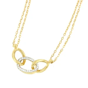 Roman Joyero Cadenas Y Gargantillas<Gargantilla ERDAL en oro amarillo de 18 kilates con circonitas
