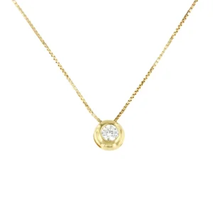 Roman Joyero Cadenas Y Gargantillas<Gargantilla LAGES dije y cadenita en oro amarillo de 18 ktes con circonita