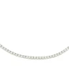 Roman Joyero Cadenas Y Gargantillas<Gargantilla NIORT riviere de brillante en oro blanco 18 ktes.