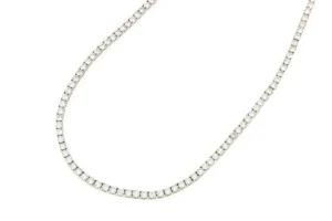 Roman Joyero Cadenas Y Gargantillas<Gargantilla NIORT riviere de brillante en oro blanco 18 ktes.