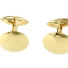 Roman Joyero Gemelos<Gemelos BRAGANZA oro amarillo liso en 18 ktes